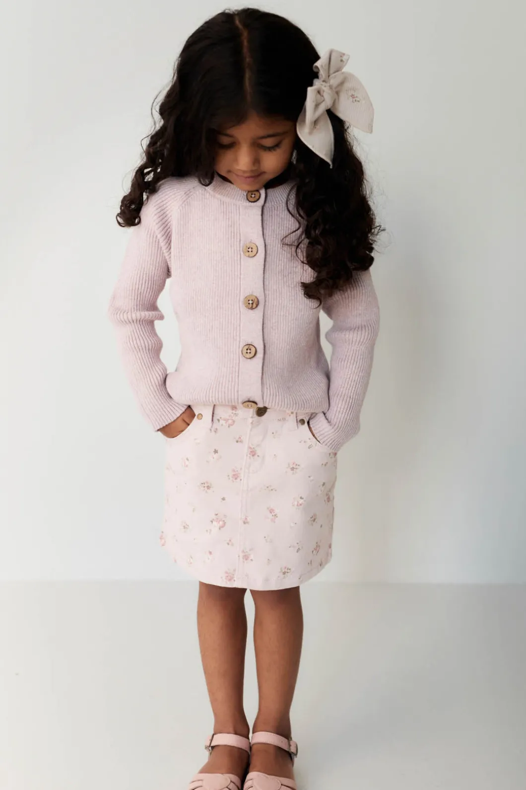 Adrienne Skirt - Petite Fleur Violet