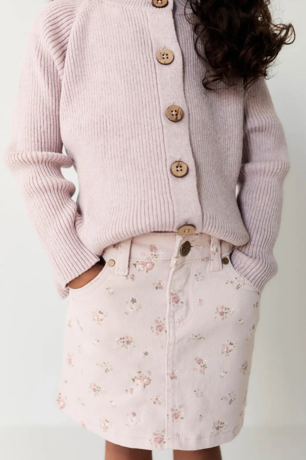 Adrienne Skirt - Petite Fleur Violet