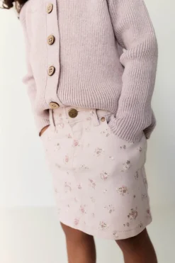 Adrienne Skirt - Petite Fleur Violet