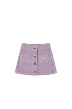 Alexis Cord Skirt - Wildflower Meadow