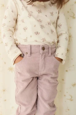 Alison Cord Pant - Heather Haze