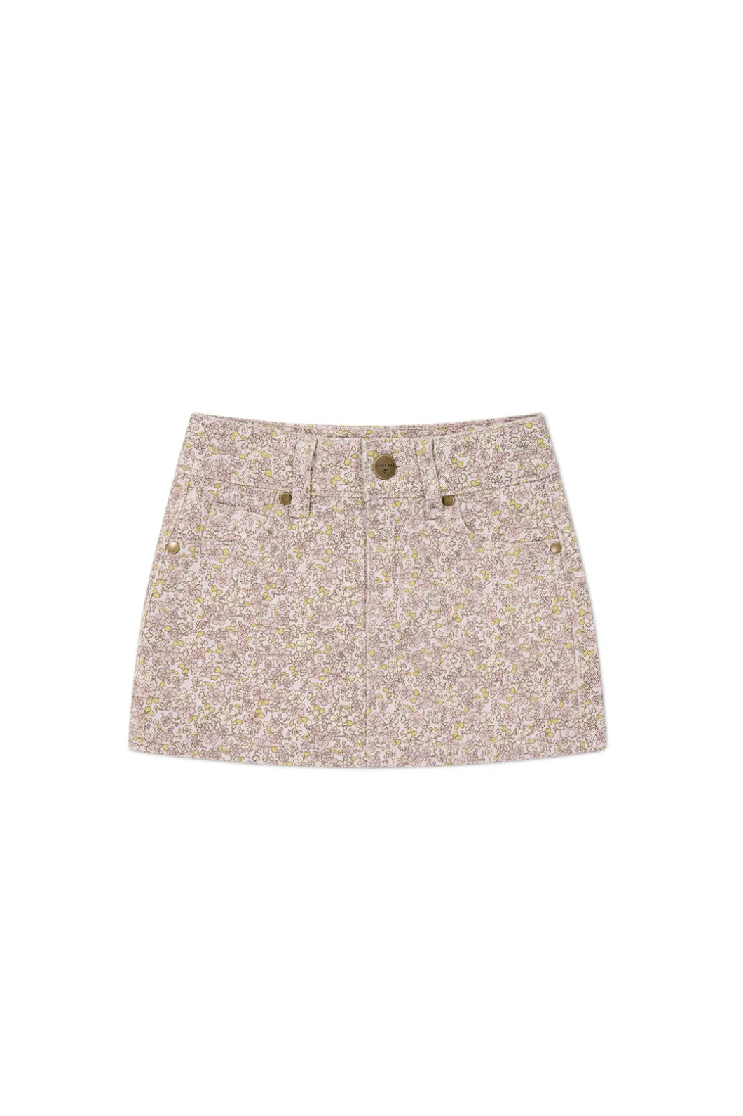 Alison Twill Skirt - Chloe Lilac