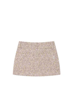 Alison Twill Skirt - Chloe Lilac