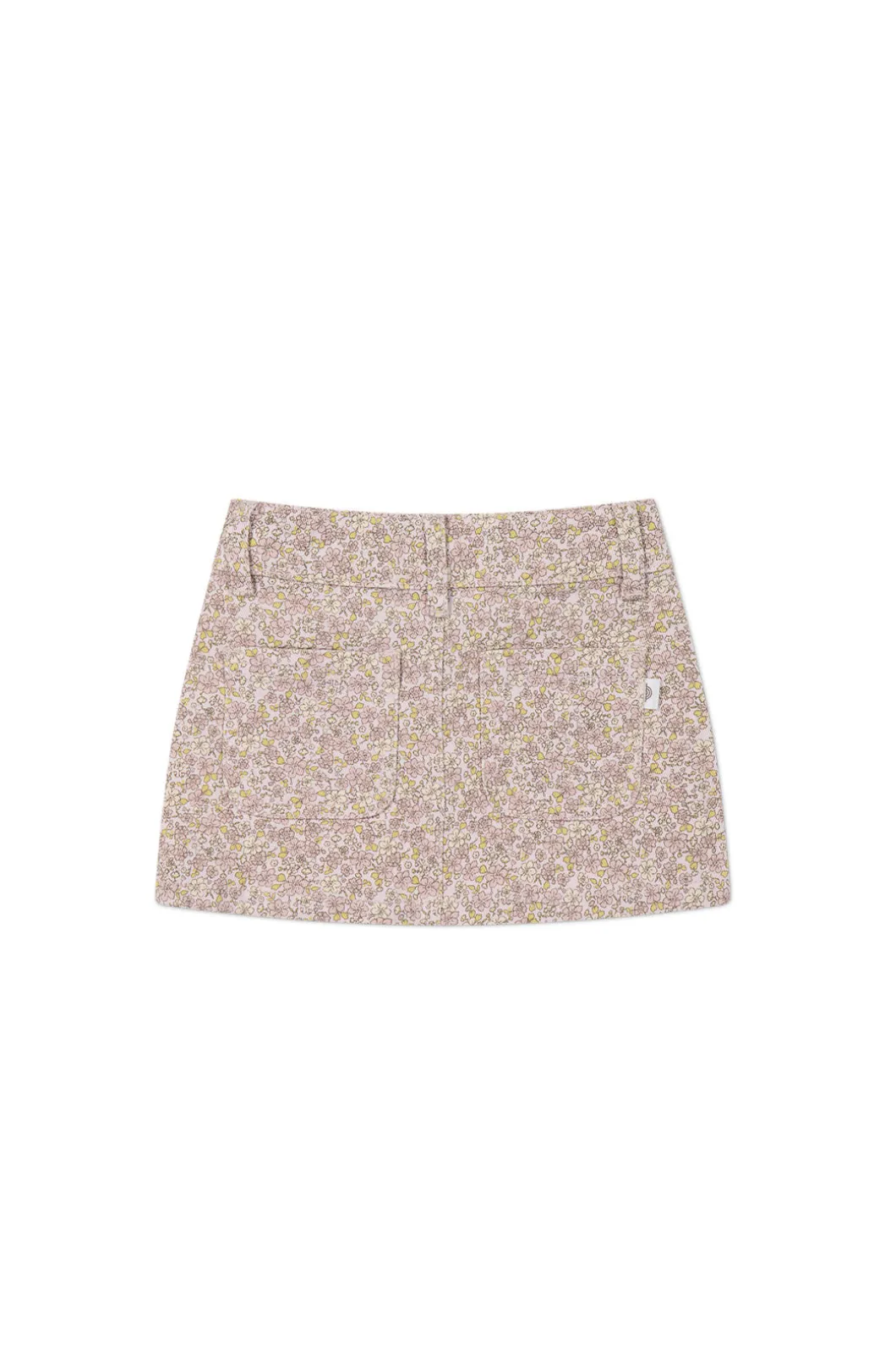 Alison Twill Skirt - Chloe Lilac