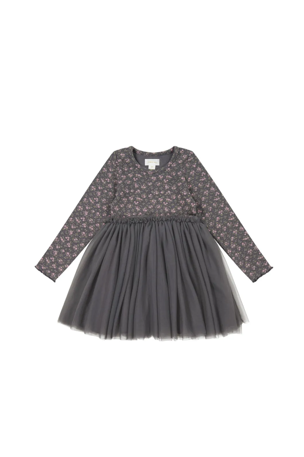 Anna Tulle Dress - Rosalie Floral Lava