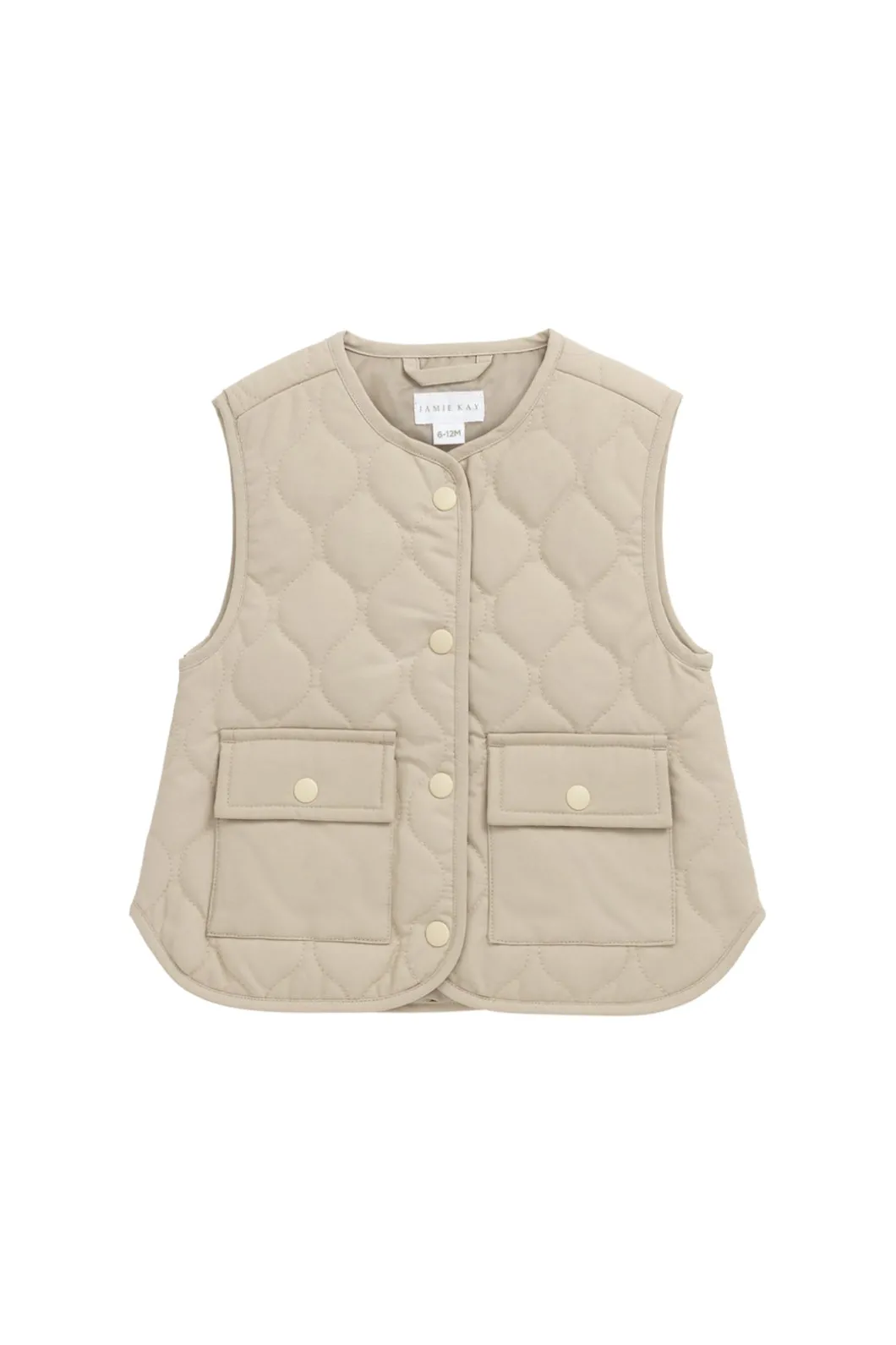 Arie Puffer Vest - Rye