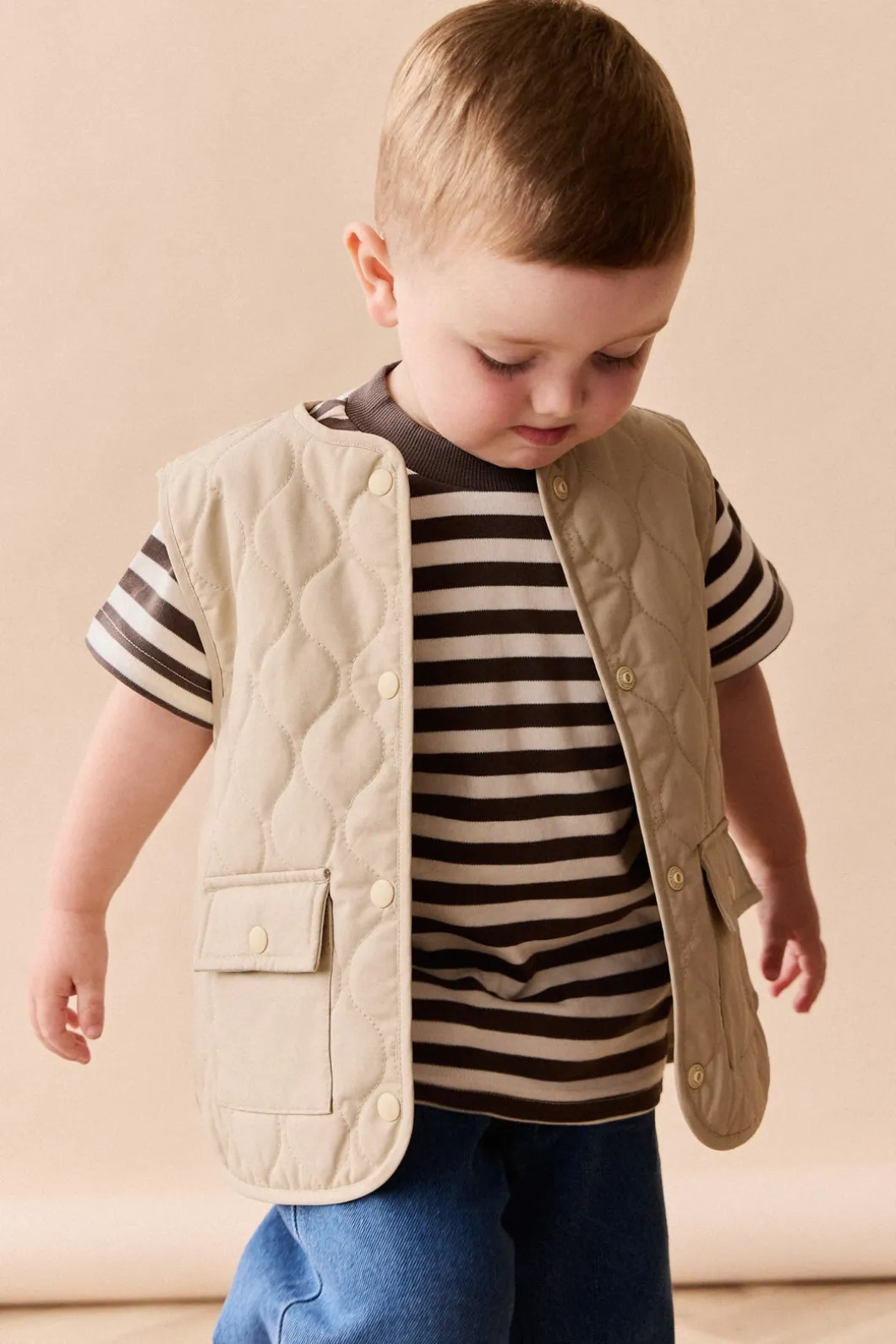 Arie Puffer Vest - Rye