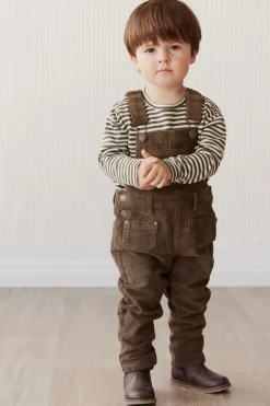 Arlo Cord Overall - Deep Olive