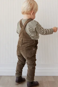 Arlo Cord Overall - Deep Olive