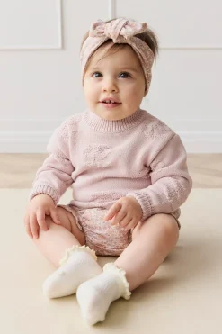 Audrey Jumper - Soft Misty Rose Larissa Knit
