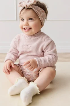Audrey Jumper - Soft Misty Rose Larissa Knit