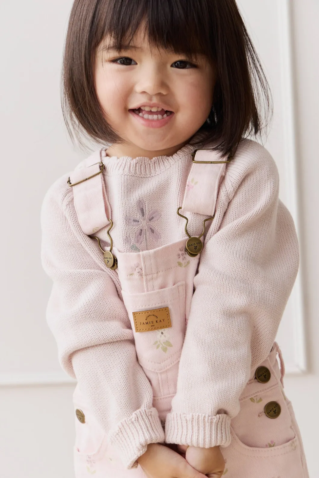 Audrey Jumper - Soft Misty Rose Larissa Knit