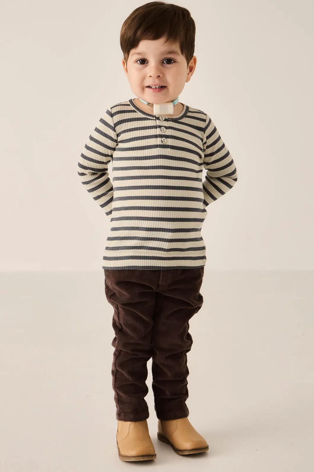 Austin Woven Pant - Bear