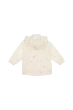 Avery Jacket - Playful Kitten Whisper White