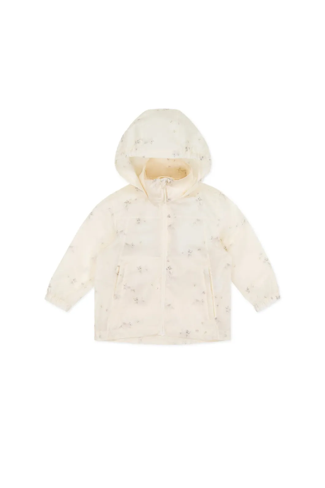 Avery Jacket - Playful Kitten Whisper White