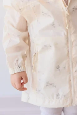 Avery Jacket - Playful Kitten Whisper White