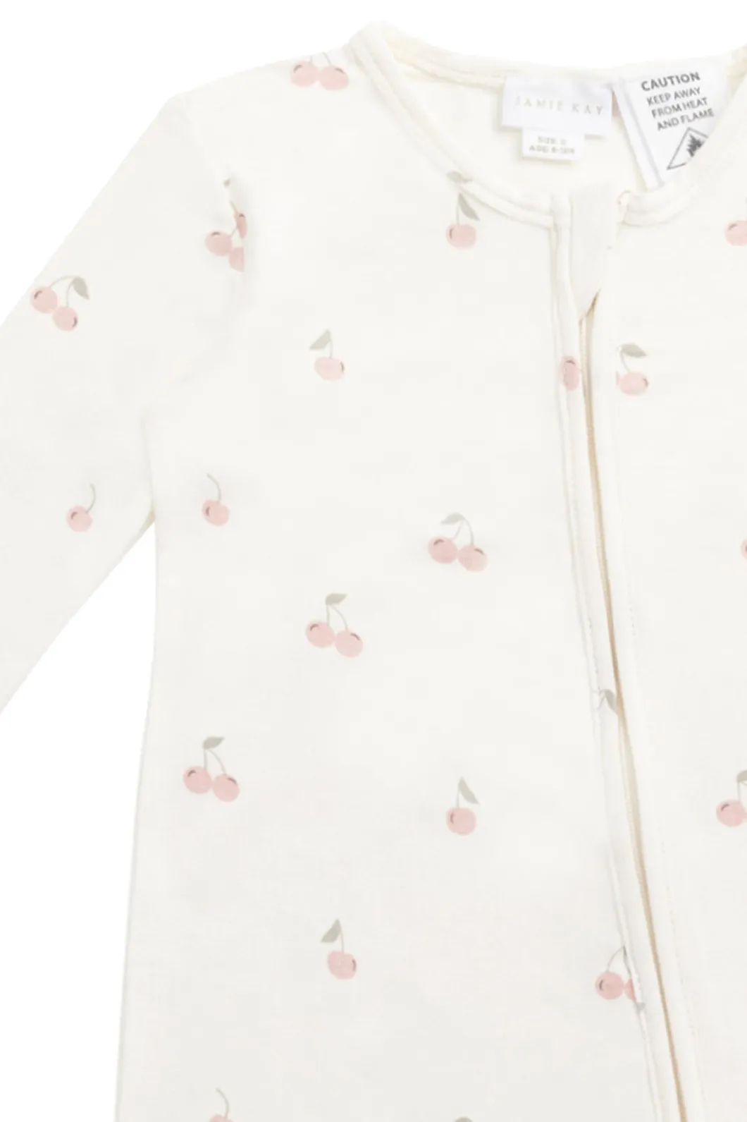 Bamboo Aspen Onepiece - Cherry Love Parchment