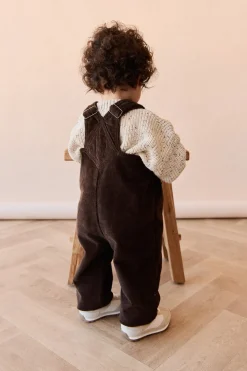 Blair Cord Overall - Dark Coffee