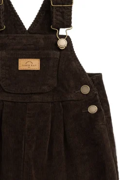 Blair Cord Overall - Dark Coffee