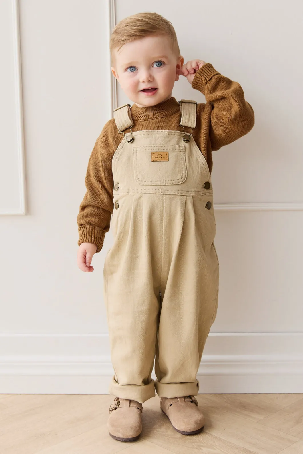 Blair Twill Overall - Hay