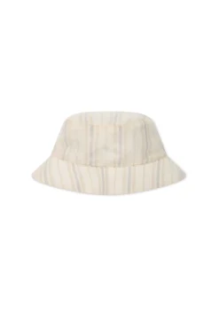 Bucket Hat - Coastal Stripe Cloud