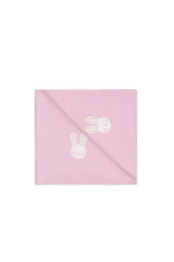 Bunny Blanket - Bunny Jacquard Vintage Mauve