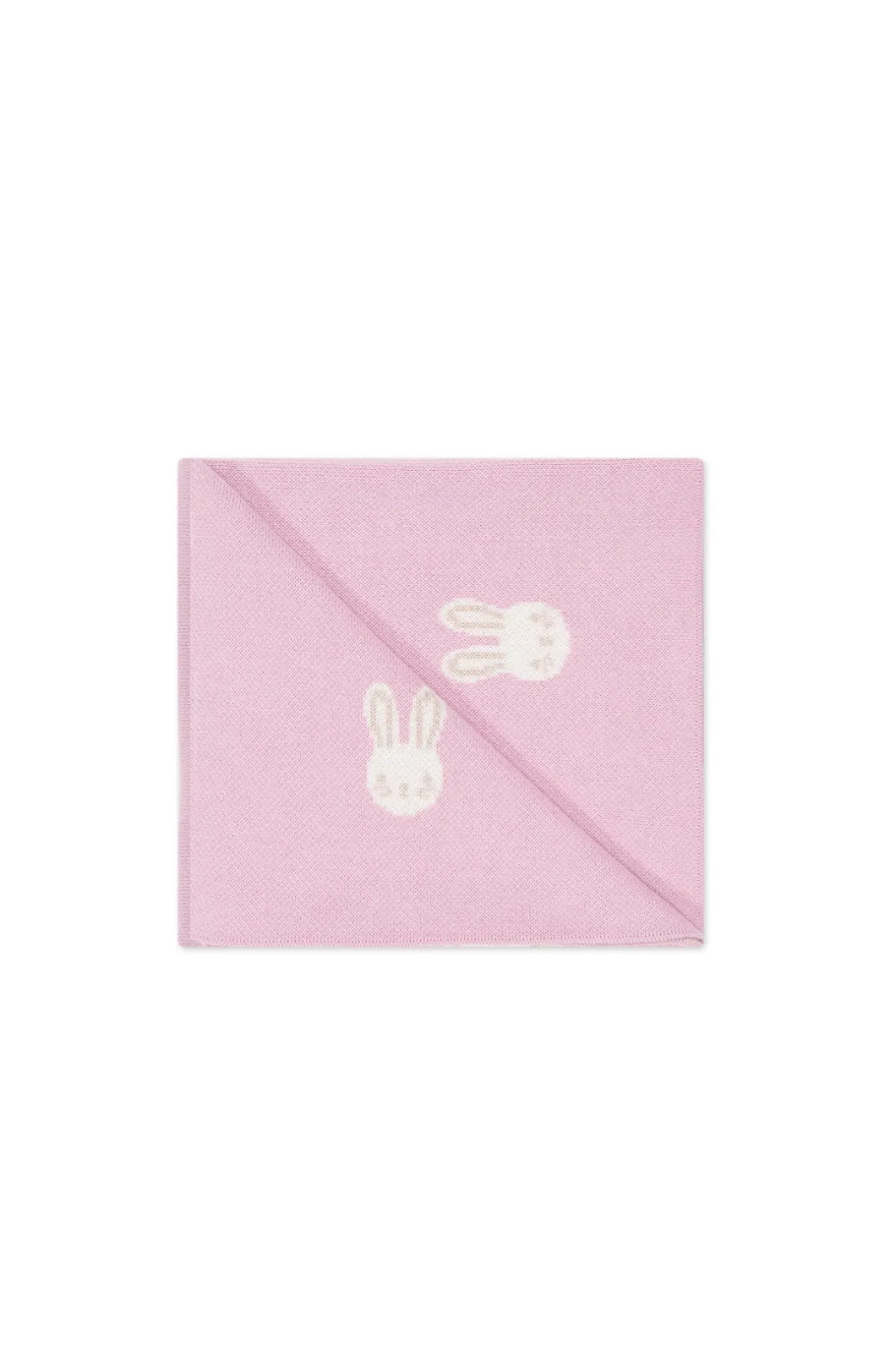 Bunny Blanket - Bunny Jacquard Vintage Mauve