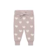Camille Pant - Heart Jacquard Ballerina Marle