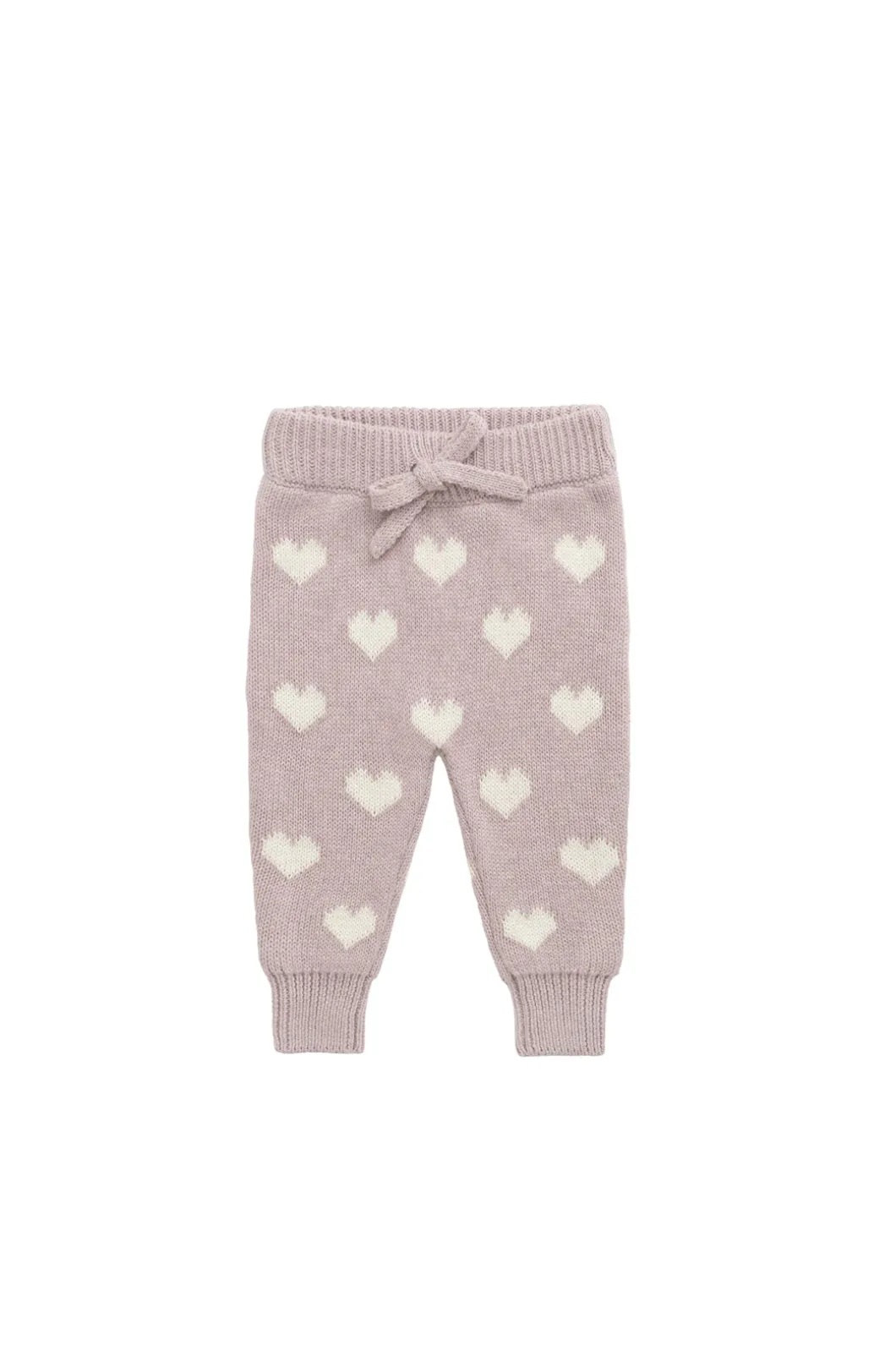 Camille Pant - Heart Jacquard Ballerina Marle