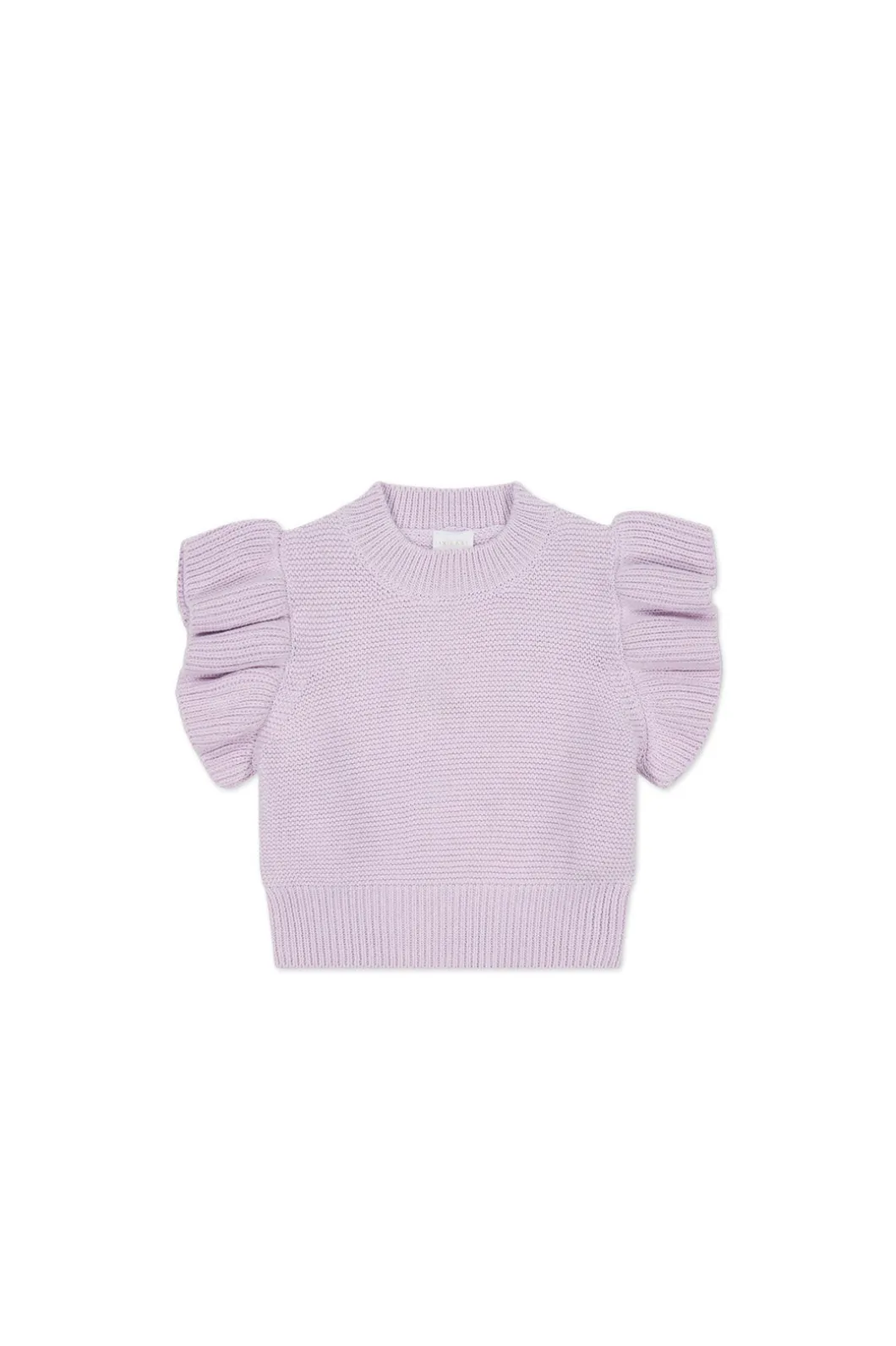 Caroline Frill Vest - Popsicle