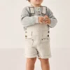 Casey Short Overall - Cassava/Soft Clay