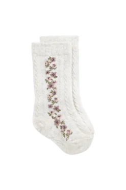 Cassie Sock - Oatmeal Marle