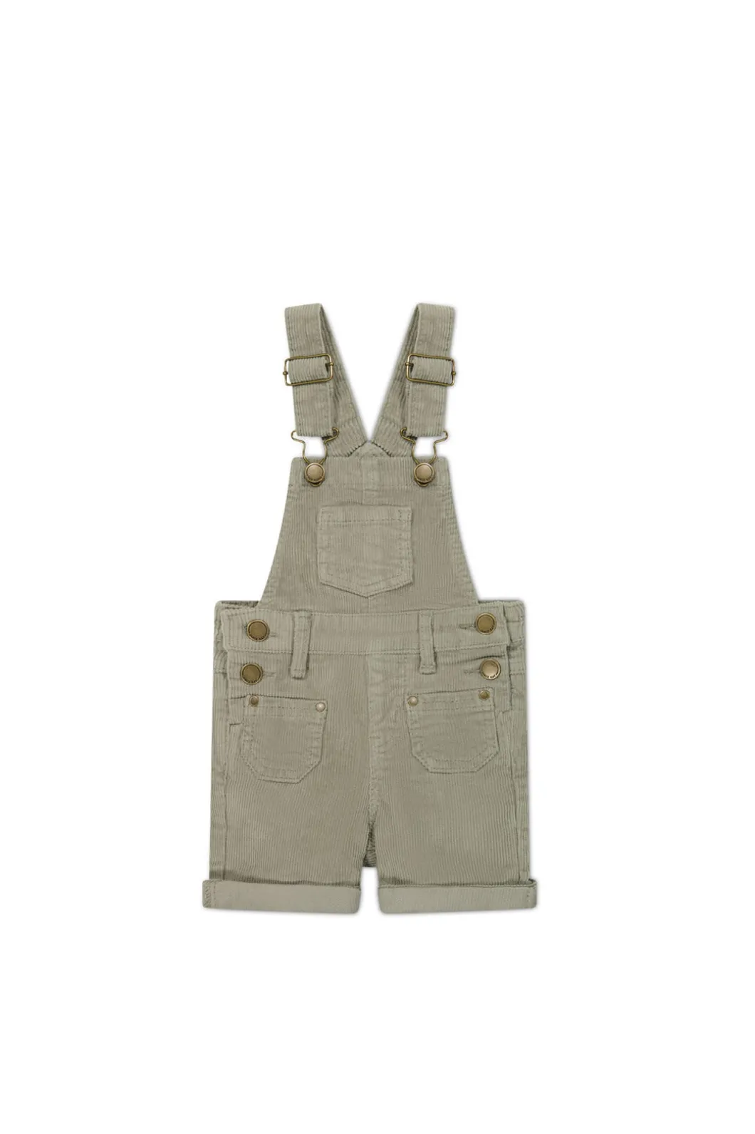 Chase Short Cord Overall - Moss