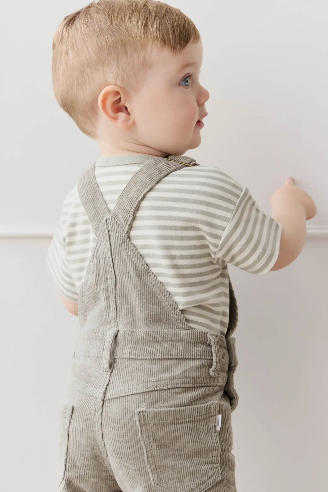Chase Short Cord Overall - Moss
