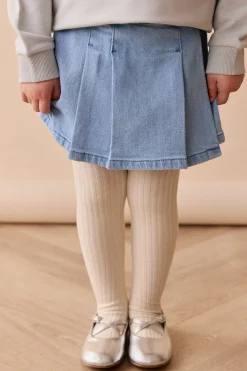 Chelsea Skirt - Washed Denim