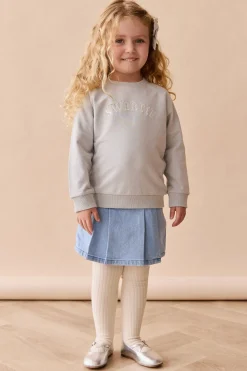 Chelsea Skirt - Washed Denim