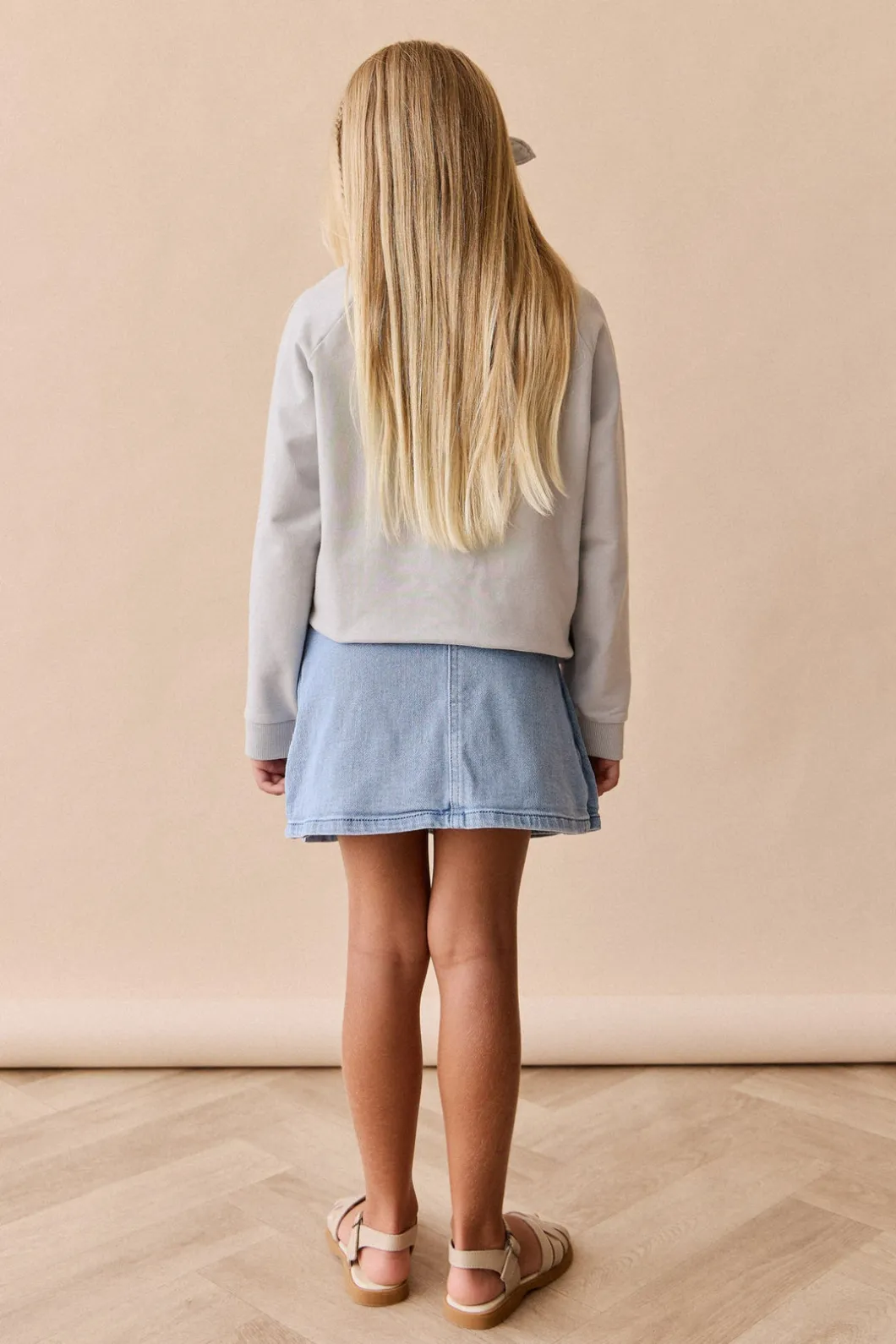 Chelsea Skirt - Washed Denim