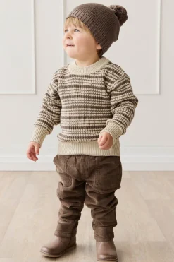 Cillian Cord Pant - Brownie