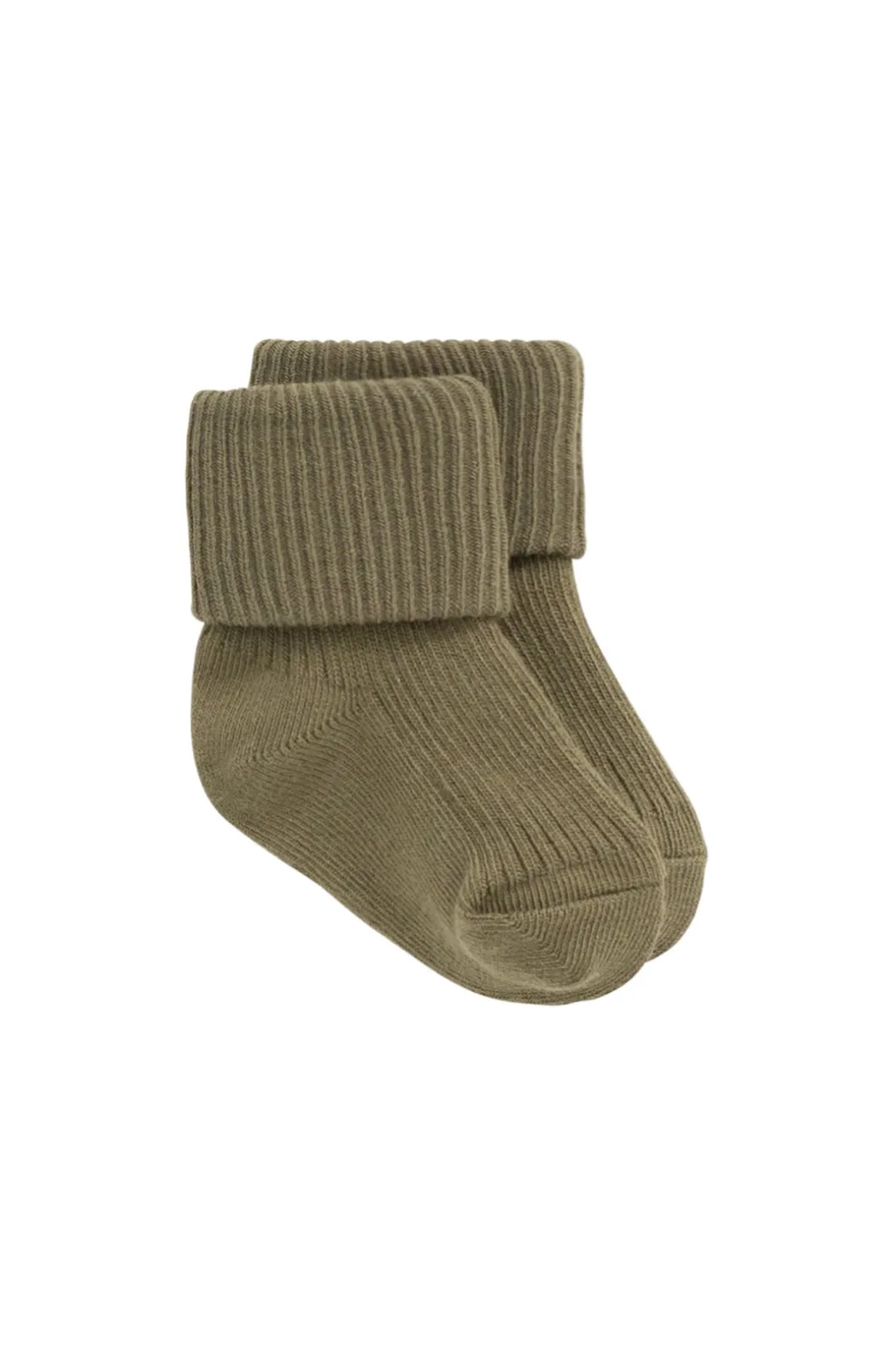 Classic Rib Sock - Cricket