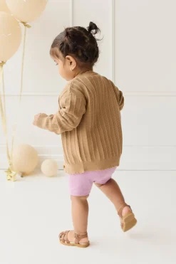 Emily Knitted Cardigan - Caramel Cream