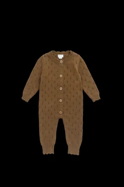 Emily Knitted Onepiece - Mushroom Bronze Marle