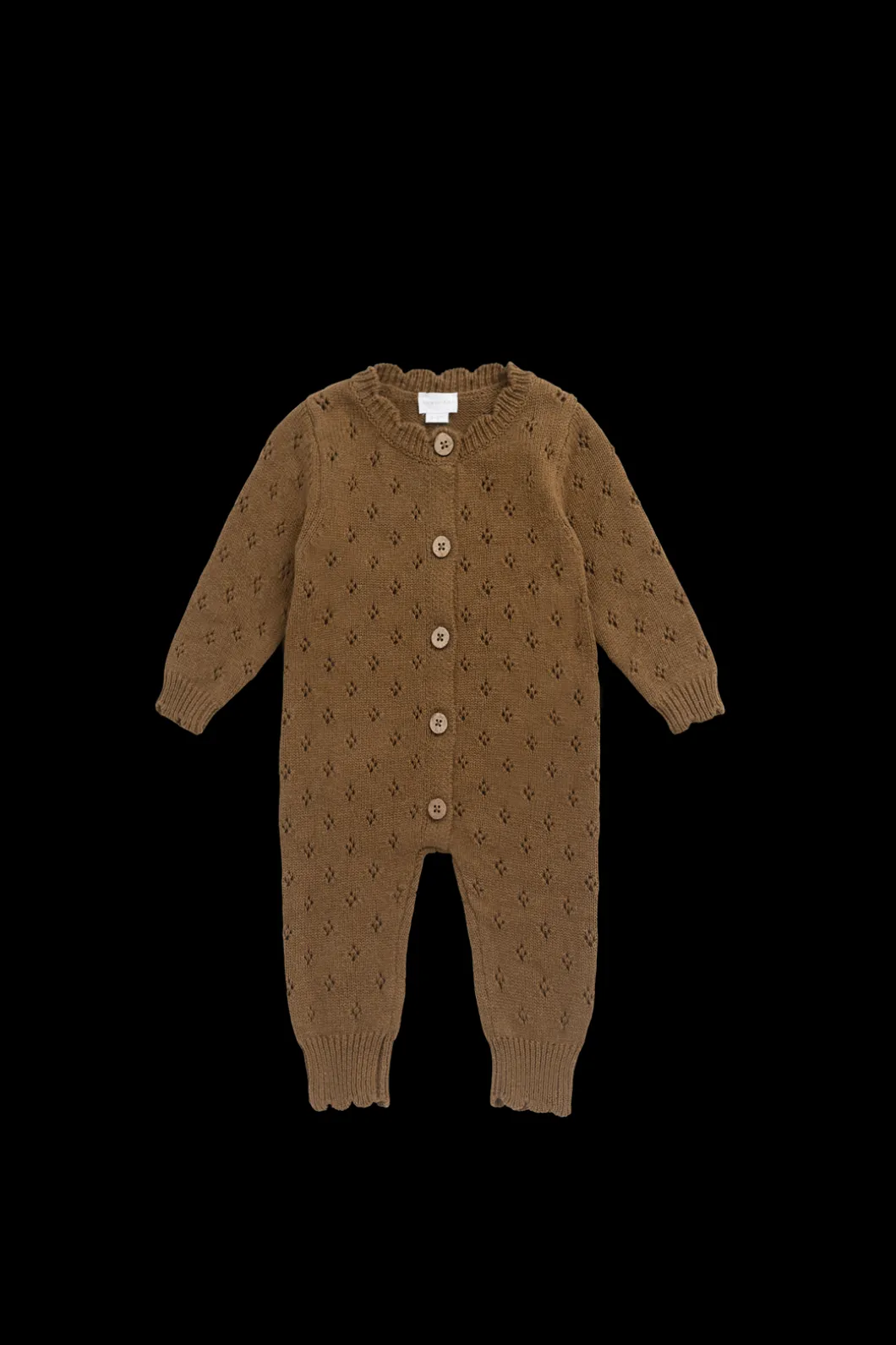 Emily Knitted Onepiece - Mushroom Bronze Marle