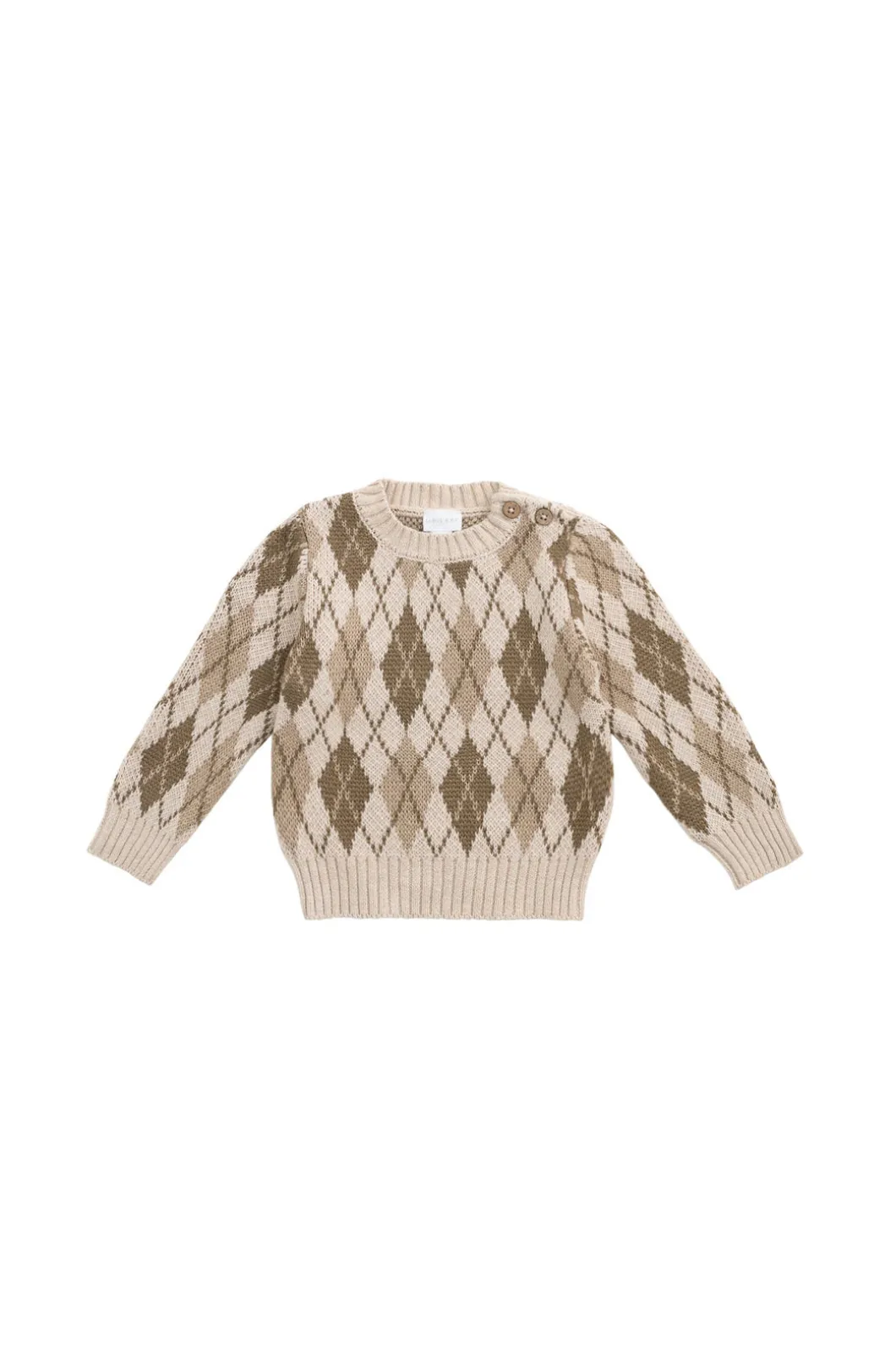Enzo Jumper - Enzo Jacquard Oatmeal Marle