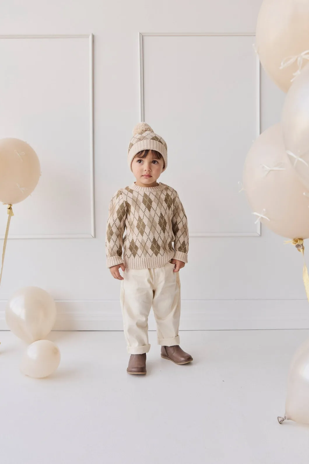 Enzo Jumper - Enzo Jacquard Oatmeal Marle