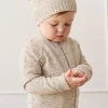 Ethan Hat - Oatmeal Shitake Dot
