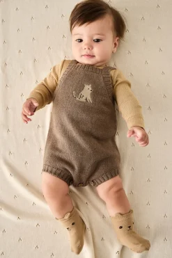 Ethan Playsuit - Cub Marle Leopard