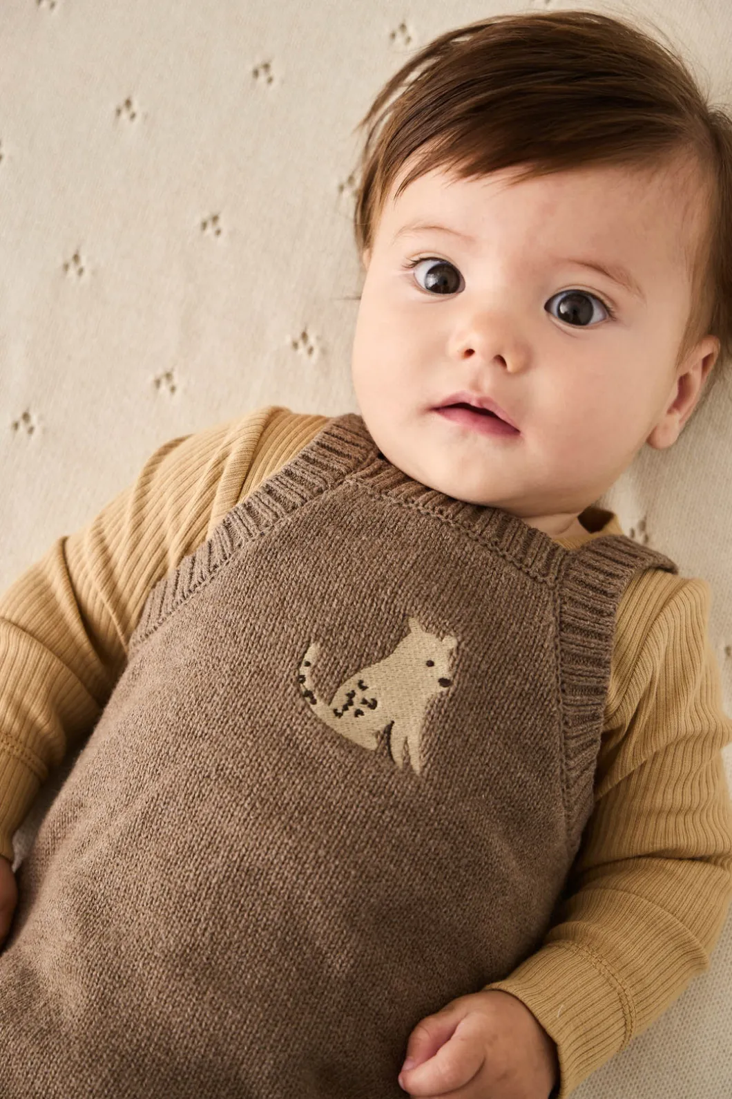 Ethan Playsuit - Cub Marle Leopard