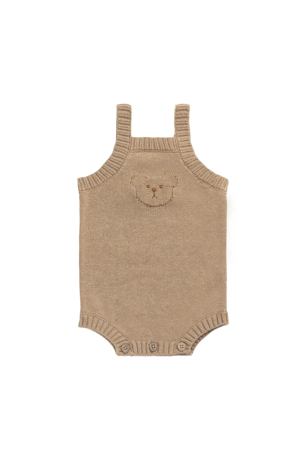 Ethan Playsuit - Toffee Marle