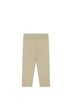 Frankie Knitted Legging - Vintage Taupe