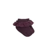 Frill Ankle Sock - Fig